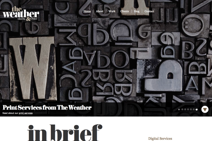 The Weather Digital & Print